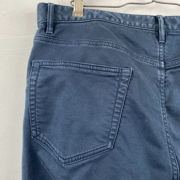 Quince Mens Pants 34x30 Navy Blue Cotton Blend Straight-Leg Casual - Picture 11 of 16